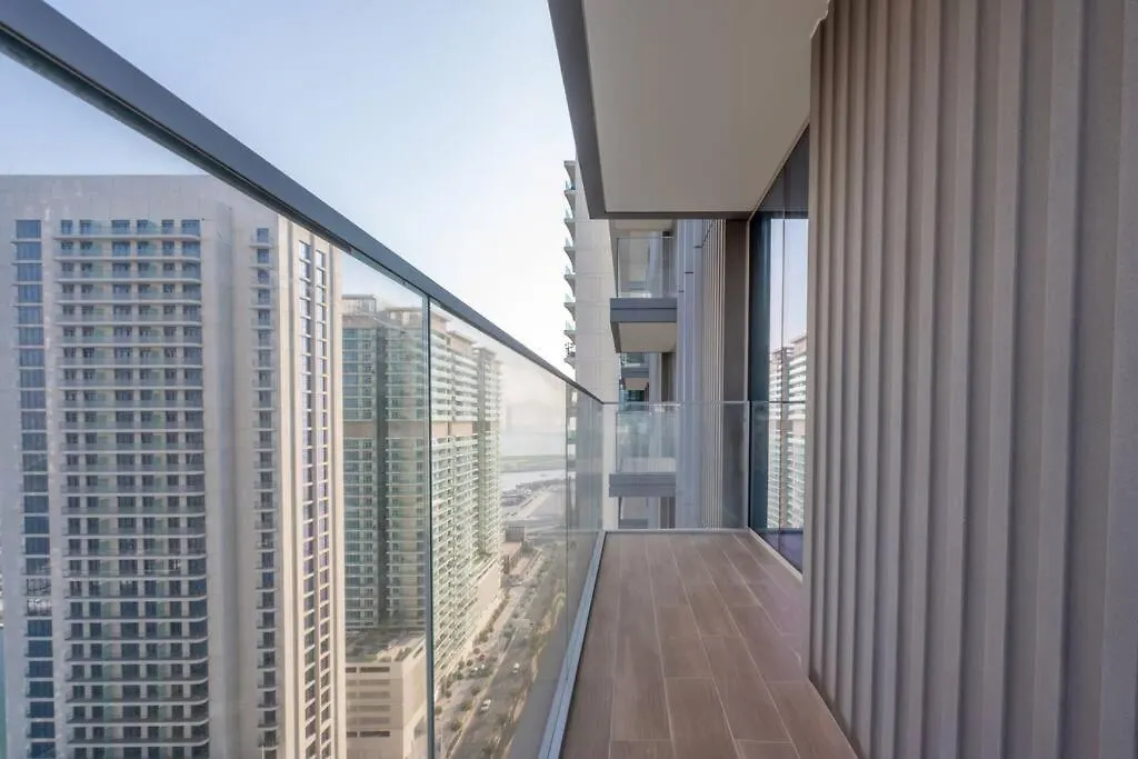 1Br Apartment In Beach Isle - Free Beach Access Dubaj